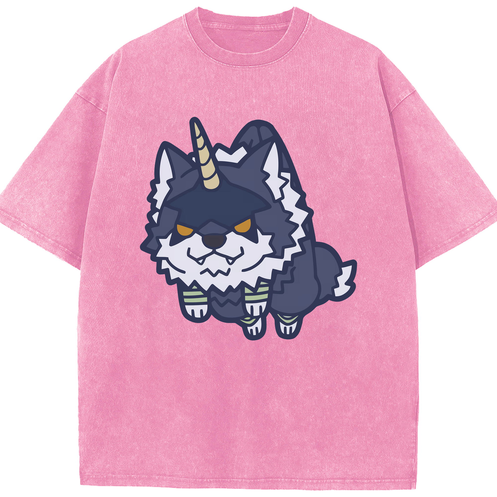 （画像用） 転スラ Regarding Reincarnated to Slime 綿100% ヴィンテージ風 半袖Tシャツ（フロントプリント）